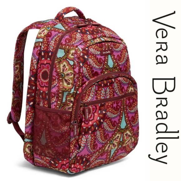 VERA BRADLEY NWT Resort Medallion Large Backpack